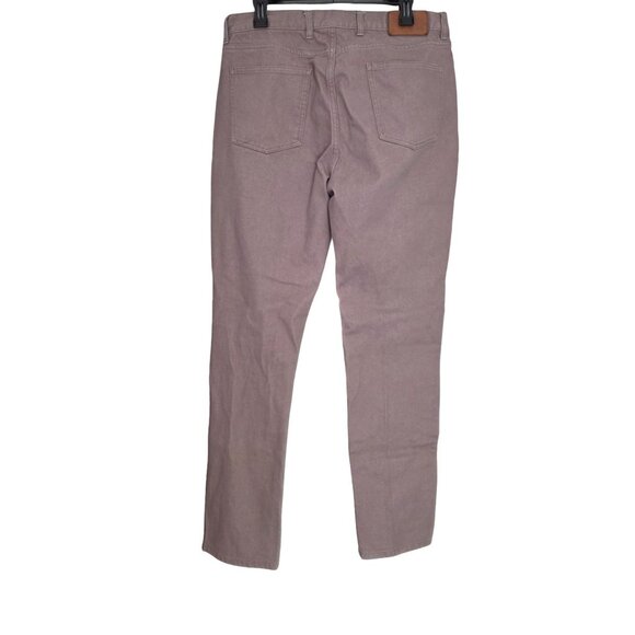 Men's - Taylor Stitch Brown Straight Leg Jeans, Size 34 x 32 Slim - Picture 8 of 8